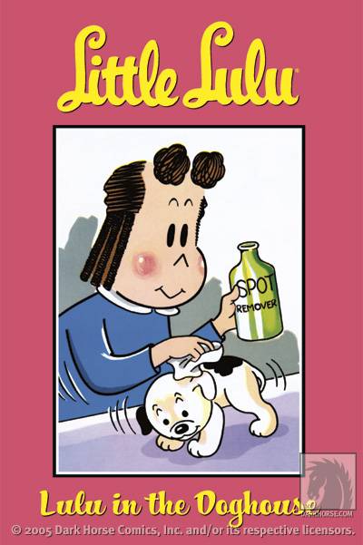 Cover to a volume of Dark Horse's Little Lulu reprint series